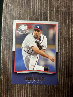 Upper Deck Timeline Baseball Card - John Smoltz - Braves 2008