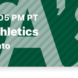 Athletics Ticket