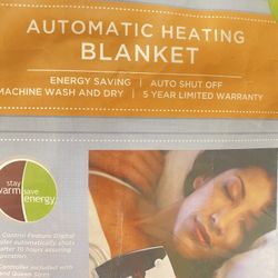 Heating Blanket New, Never Open, Green Color, Queen Size
