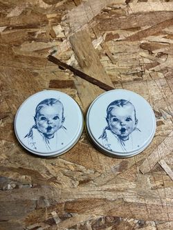 1960’s Gerber Baby Food Lids