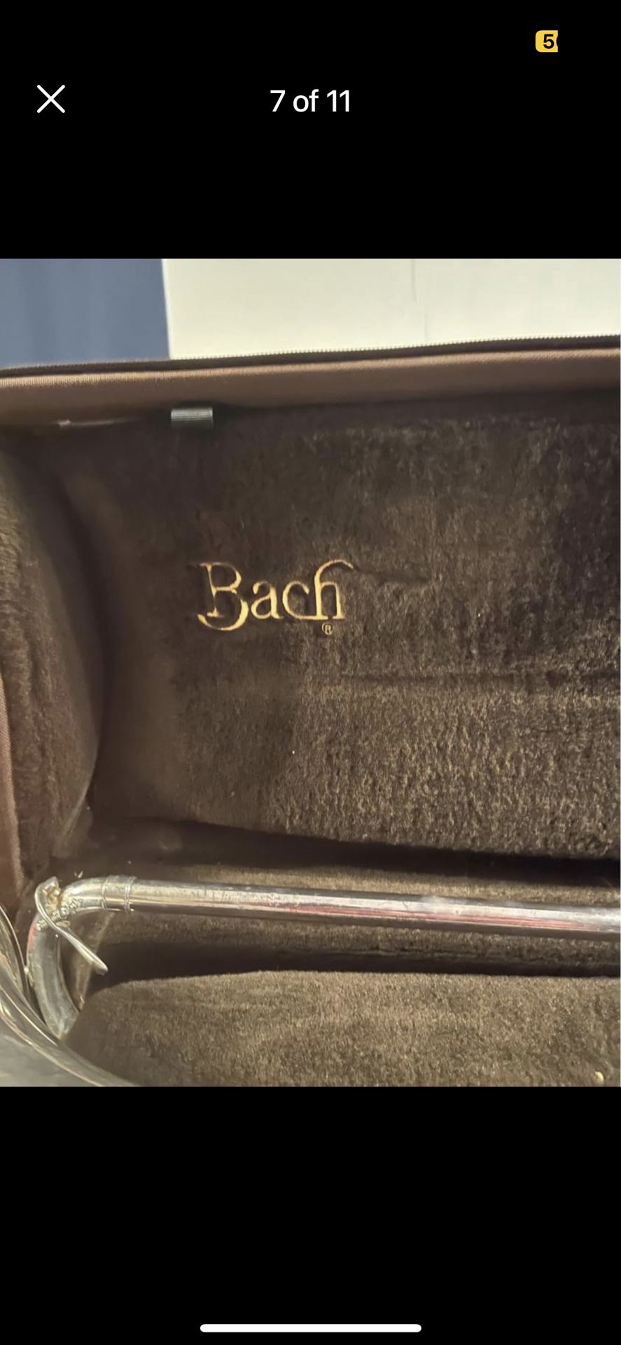 Bach Stradivarius Trombone With Extra Mouth Piece 