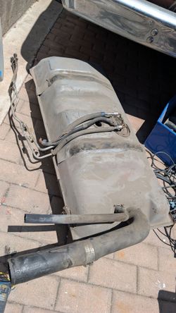 Ford E-350 20 gal gas tank clean 20 gallon fuel cell custom hot rod w pump & hardware e350 Econoline van or truck