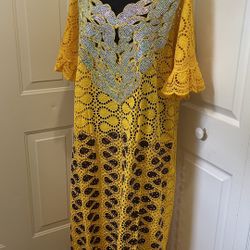 Ladies Bubu Kaftan Lace 