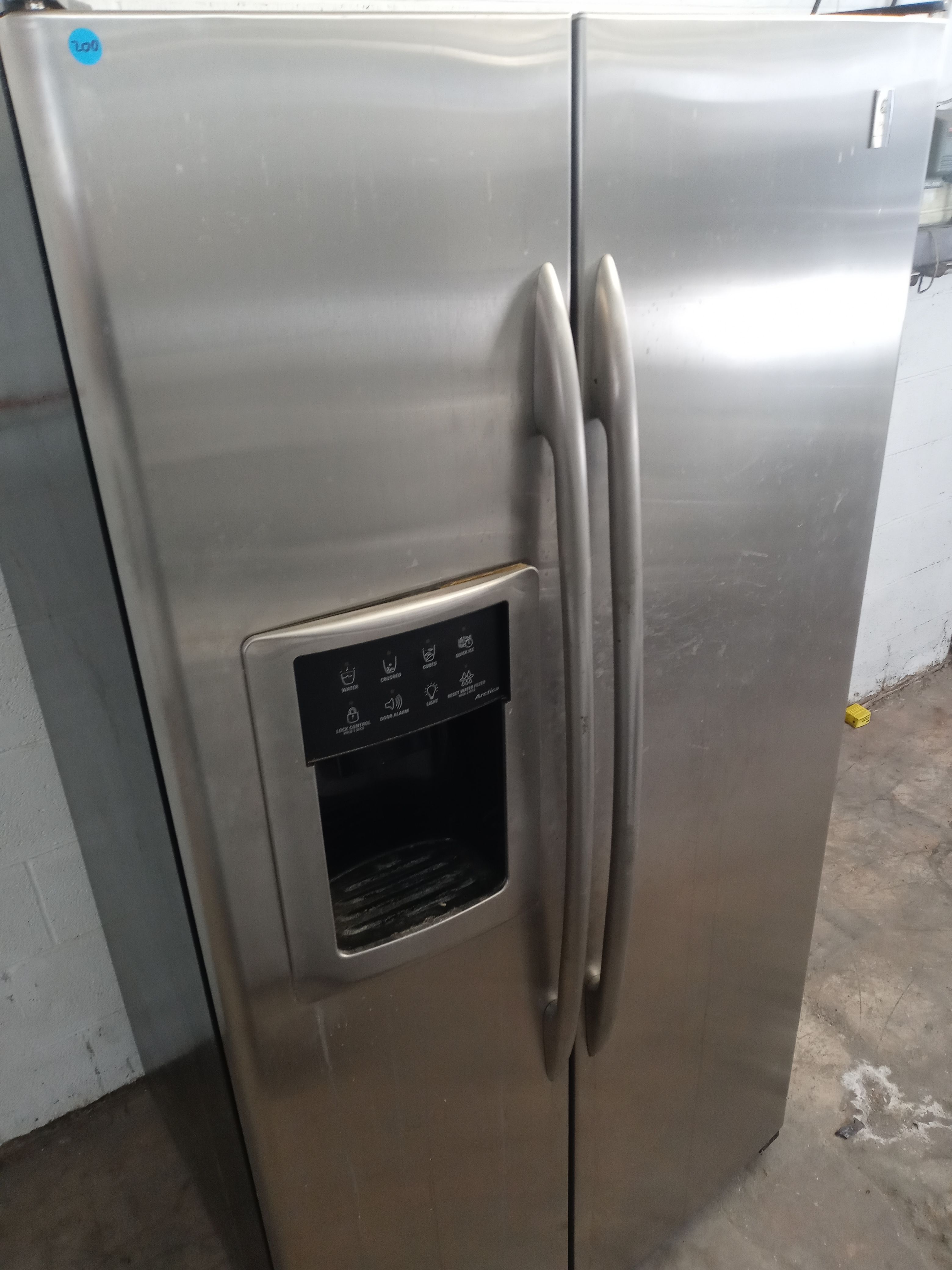 GE Profile stainless steel side by side refrigerator - Free delivery