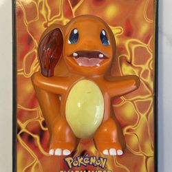 Vintage Pokemon Charmander 2000 Burger King Plaque RARE Gen 1