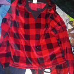 Red And Black Plaid Christmas Shirt