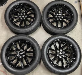 2023 Cadillac Escalade Premium Luxury Platinum Sport V ONYX Black Wheels Rims Tires