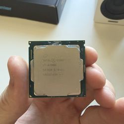 Intel Core I7 8700k Processor Slightly Used