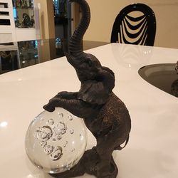Vintage Elephant Paperweight 