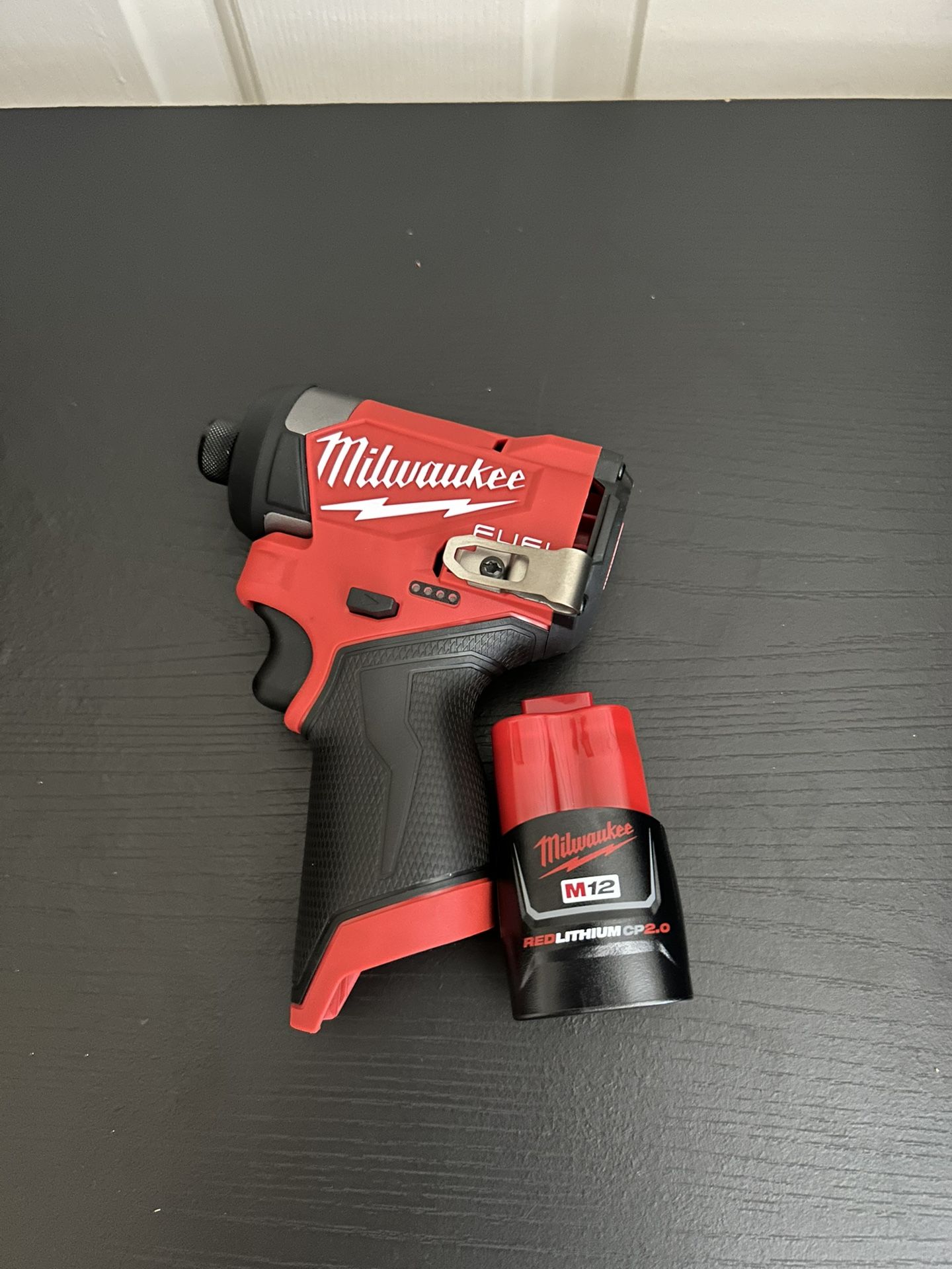 M12 FUEL 12V Lithium-lon Brushless Cordless 1/4 in. Hex Impact Driver