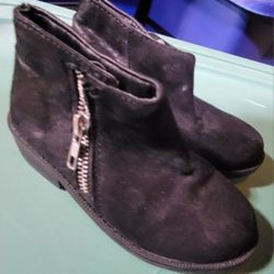 Cat & Jack Black Zip Up Toddler Boots