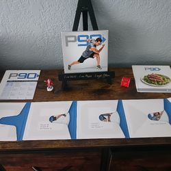 P90 BeachBody Workout By Tony Horton DVD Set ■Missing Disc One ■Mint Discs