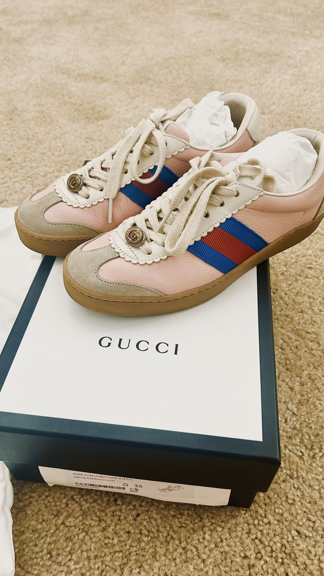 Gucci Suede Sneaker