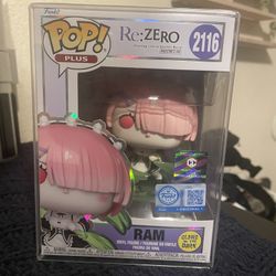RE ZERO Ram Exclusive Funko Pop 