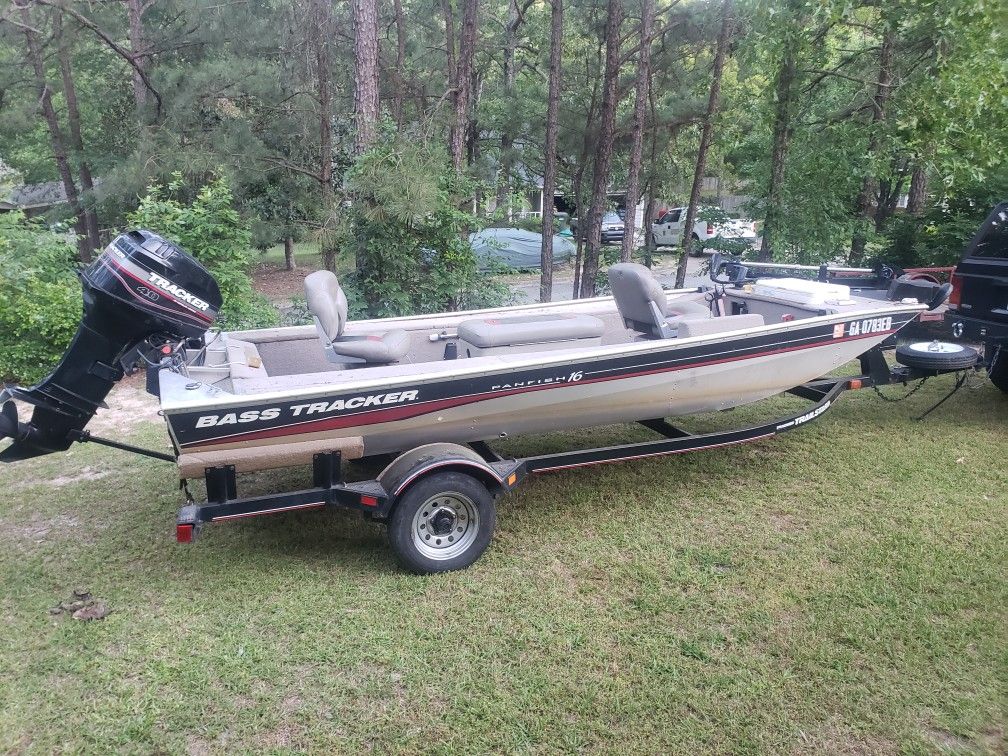 2002 Bass Tracker Panfish 16' (Trade?) for Sale in Warner Robins, GA ...