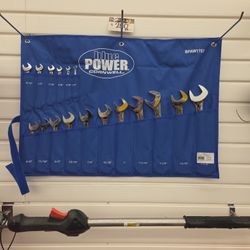 Blue Power Wrench Set