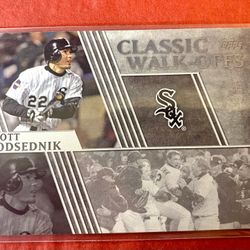 Scott Podsednik 2012 Topps Classic Walk-Offs Card
