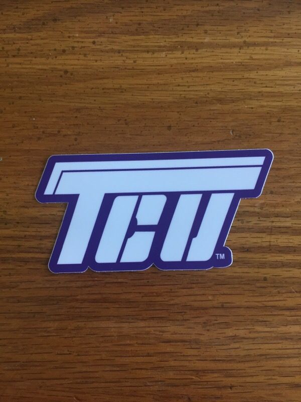 TCU Flying T Sticker