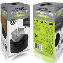 8 Pack Furniture Risers Adjustable Stack It