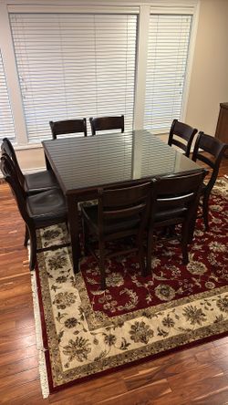 Table Set With 8 Chairs