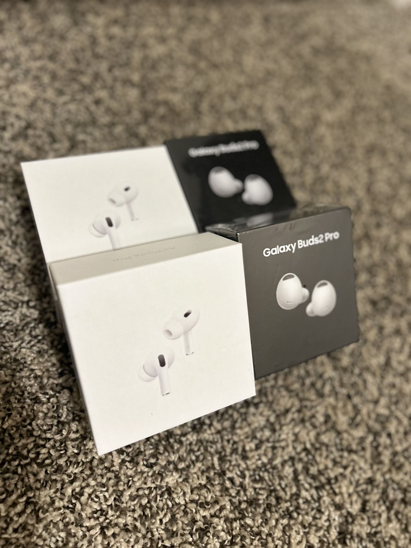 Air POD Pro’s Gen 2 & Galaxy Pro Buds