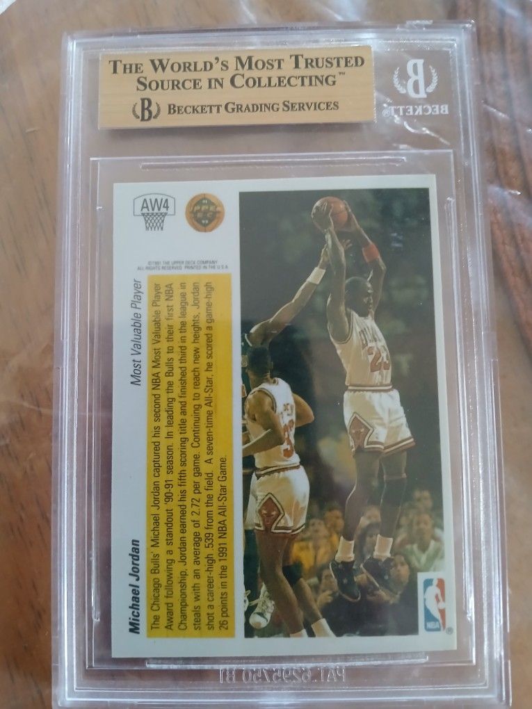 Gem Micheal Jordan Card $100