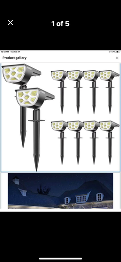 Outdoor solar lights