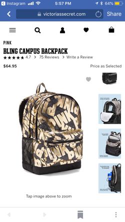 Pink backpack ! Vs Victoria secret