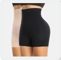 Werena Seamless Slip Shorts for Women Under Dress Shaping Boyshorts Panties Tummy Control Shapewear