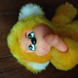 Vintage Gerber Baby Thumb Sucker Stuffed Animal 