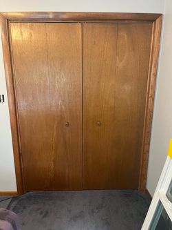 Free Wood Hollow Closet Doors