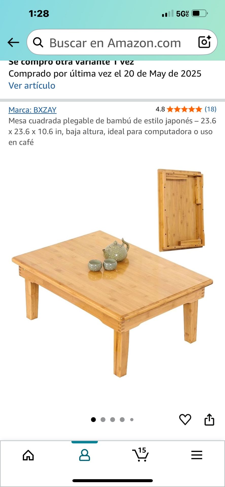 Foldable Coffee Table
