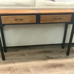 ENTRYWAY NARROW TABLE  WOOL