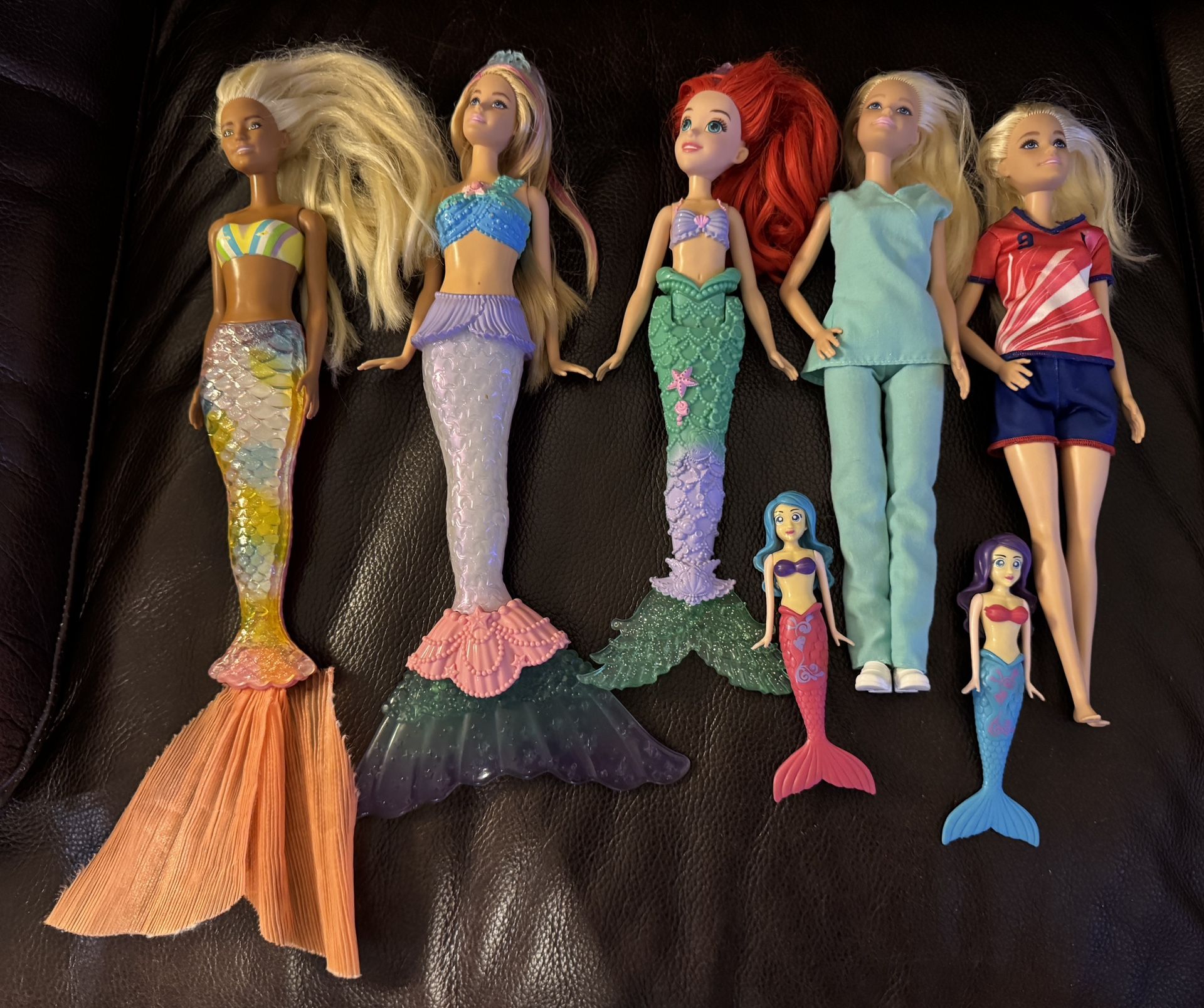 Mermaid Barbies 