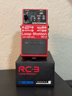 Boss Loop Station RC-3 Guitar Pedal