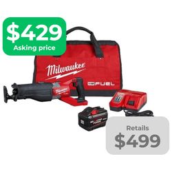 NEW M18 2722-21HD Fuel Super Sawzall Kit w/ 12.0 Ah Battery