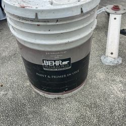 Behr Exterior Deep Base, Flat In Primer Red