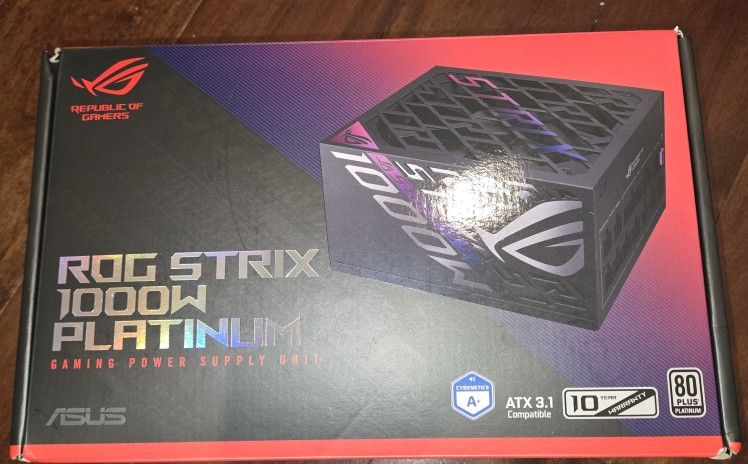 Asus Strix 1000W Platinum PSU