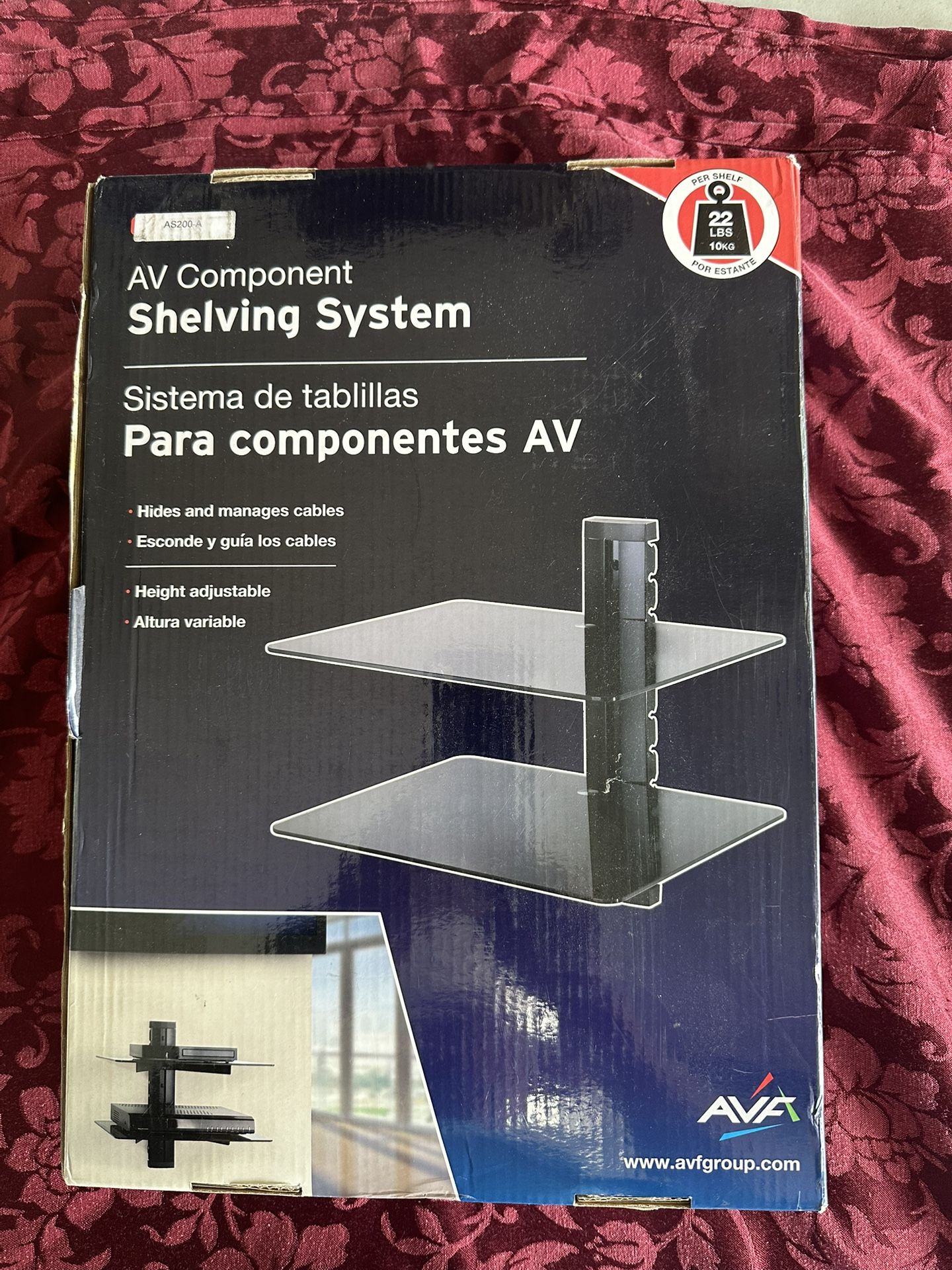AV Component Shelving