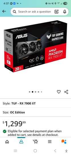 ASUS TUF Gaming AMD Radeon RX 7900 XT 