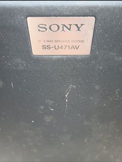 Speakers  KLH,PIONEER,SONY Good Condition  $30 Each Good Condition 
