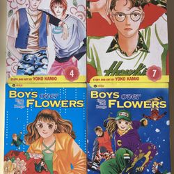 Boys Over Flowers Manga Lot Of 8
