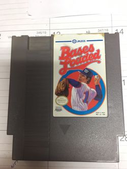 Bases loaded Nintendo nes