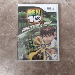 Nintendo Wii Game Ben 10 Protector Of Earth