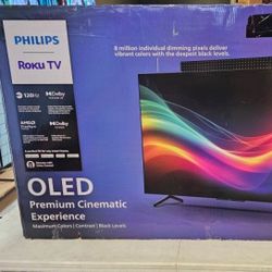 65 Tv $55 Down On Finacing Free Delivery 6 Month Warranty 65 Oled Tv Smart 4k Hdtv. Phillips 