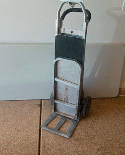 Aluminum Hand Truck Dolly with Stair Climber