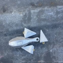 (4) Saltwater Fishing Weights 