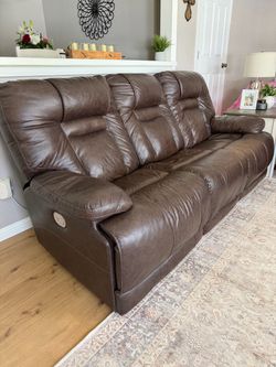 Power Reclining Couch & FREE chair