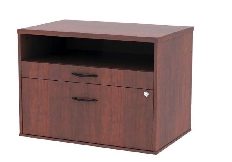 Wood Office Drawers File Cabinet Low Alera