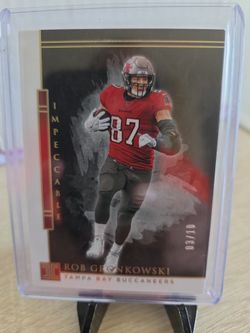 Buccaneers  Rob Gronkowski  Parallel  Card